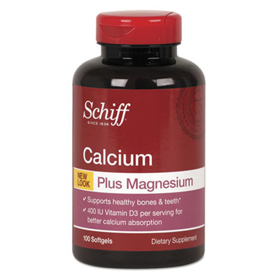 Schiff&reg; Calcium Plus Magnesium with Vitamin D3 Softgel