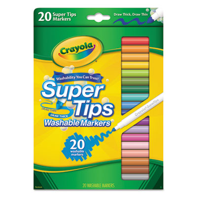 Crayola&reg; Washable Super Tips Markers