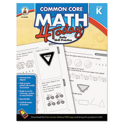 Carson-Dellosa Publishing Common Core 4 Today Workbook