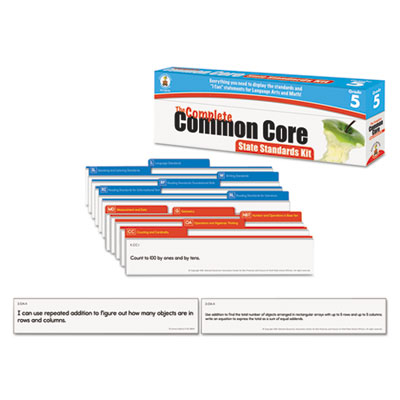 Carson-Dellosa Publishing Common Core State Standard Pocket Chart Cards
