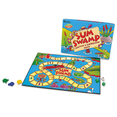 Learning Resources&reg; Sum Swamp Addition &amp; Subtraction Game