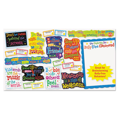 Scholastic Our Bully Free Classroom Bulletin Board Set Scholastic Our Bully Free Classroom Bulletin Board Set