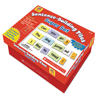 Scholastic Sentence-Building Tiles Super Set Scholastic Sentence-Building Tiles Super Set