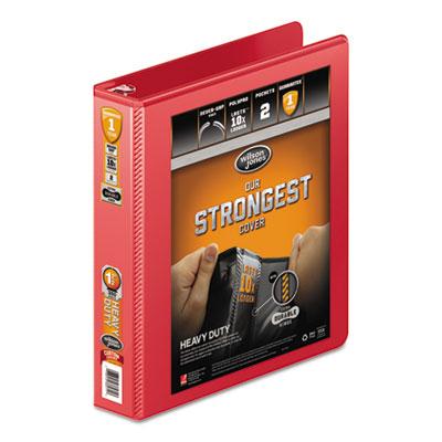 Wilson Jones&reg; Heavy-Duty Round Ring View Binder with Extra-Durable Hinge