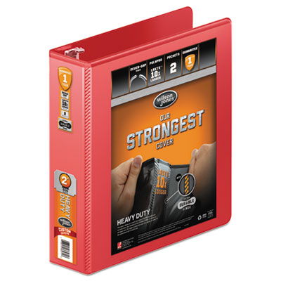 Wilson Jones&reg; Heavy-Duty Round Ring View Binder with Extra-Durable Hinge
