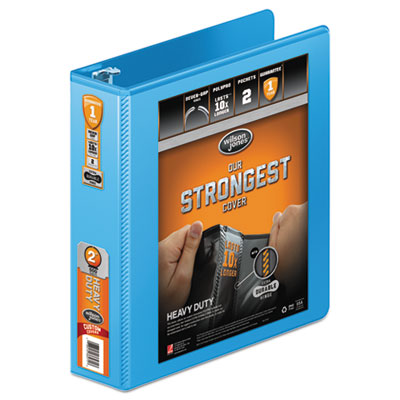 Wilson Jones&reg; Heavy-Duty Round Ring View Binder with Extra-Durable Hinge