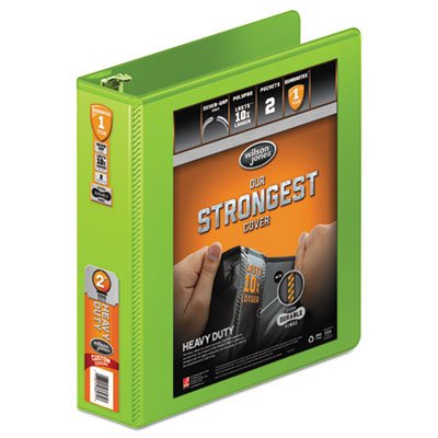 Wilson Jones&reg; Heavy-Duty Round Ring View Binder with Extra-Durable Hinge