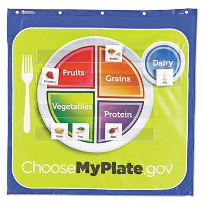 Learning Resources&reg; Healthy Helpings My Plate Pocket Chart