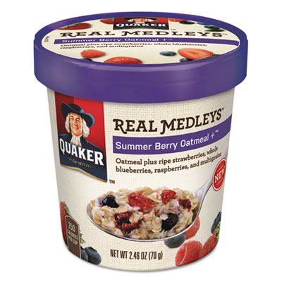 Quaker&reg; Real Medleys&reg; Oatmeal