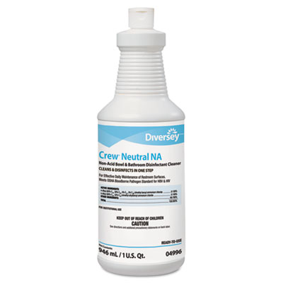 Diversey&trade; Crew&reg; RTU Neutral Non-Acid Bowl &amp; Bathroom Disinfectant Cleaner