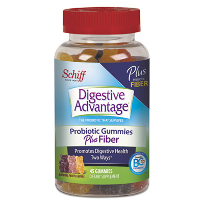 Digestive Advantage&reg; Probiotic Gummies Plus Fiber