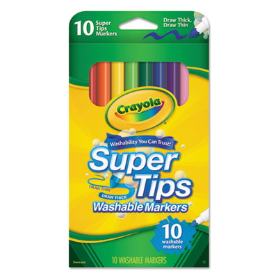Crayola&reg; Washable Super Tip Markers
