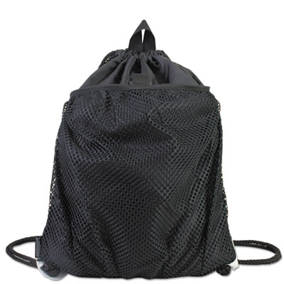 Eastsport&reg; Front Mesh Pocket Drawstring Cinch Sack