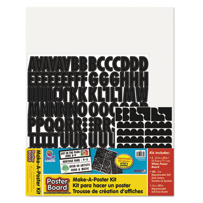 Pacon&reg; Make-A-Poster Board Kit