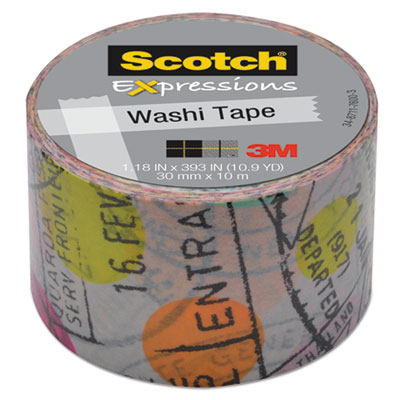 Scotch&reg; Expressions Washi Tape