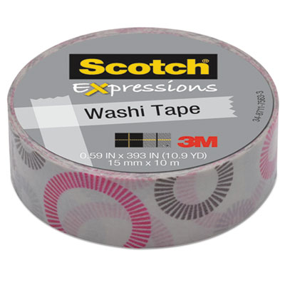Scotch&reg; Expressions Washi Tape