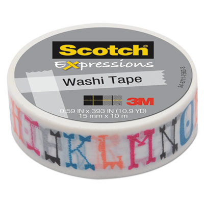 Scotch&reg; Expressions Washi Tape