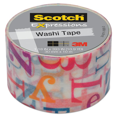 Scotch&reg; Expressions Washi Tape