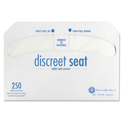 Health Gards&reg; Discreet Half-Fold Toilet Seat Covers