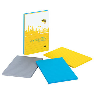 Post-it&reg; Super Sticky Colors of the World New York Notes