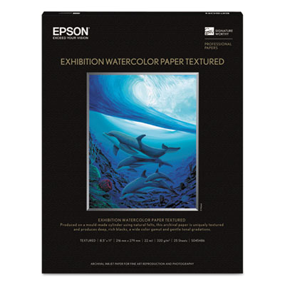 Epson&reg; Exhibition Textured Watercolor Paper