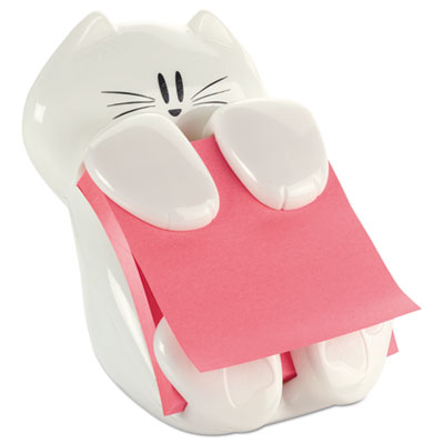 Post-it&reg; Pop-up Note Dispenser Cat Shape