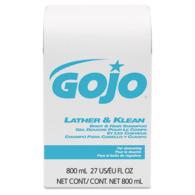 GOJO&reg; Lather &amp; Klean Body &amp; Hair Shampoo
