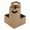 Dixie&reg; Four Drink Carrier Take-Out Tray