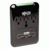 Tripp Lite Protect It!&trade; Three-Outlet, Two 2.1 Amp USB Surge Suppressor