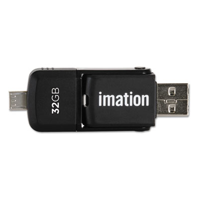 imation&reg; 2-in-1 Micro USB Flash Drive