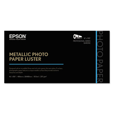 Epson&reg; Professional Media Metallic Luster Photo Paper Roll