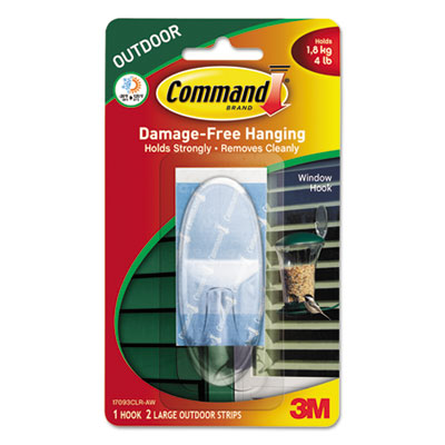 Command&trade; All Weather Hooks and Strips