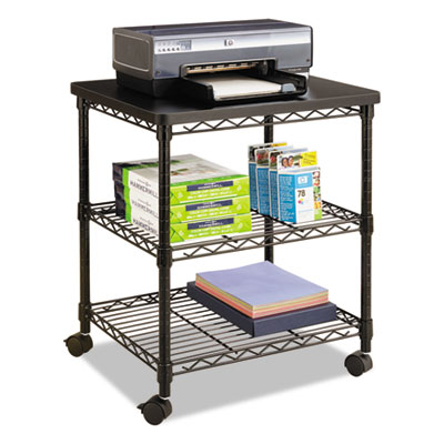 Safco&reg; Desk Side Wire Machine Stand