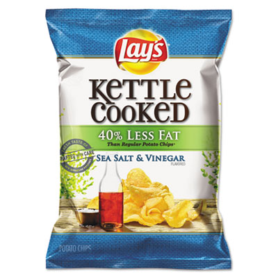 Lays&reg; Kettle Cooked Sea Salt &amp; Vinegar Chips