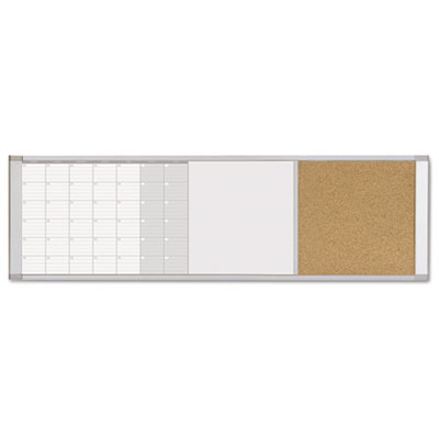 MasterVision&reg; Magnetic Calendar Combo Board
