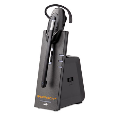 Spracht HS-2014 ZUM PRO Wireless DECT/USB Combo Headset and Base Station