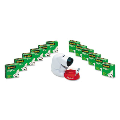 Scotch&reg; Magic&trade; Tape with Fun Desktop Dispenser