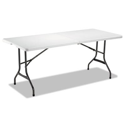 Alera&reg; Fold-in-Half Resin Folding Table