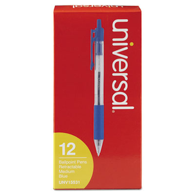 Universal&reg; Economy Retractable Ballpoint Pen