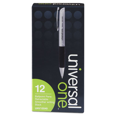 Universal One&trade; Advanced Ink Retractable Ballpoint Pen