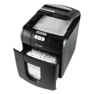 Swingline&reg; Stack-and-Shred&trade; 100XL Super Cross-Cut Shredder Plus Pack