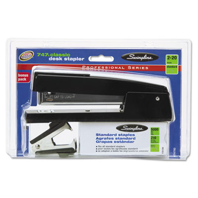Swingline&reg; 747&reg; Classic Stapler Plus Pack