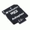 Verbatim&reg; microSDXC Card with SD Adapter