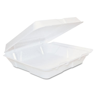 Dart&reg; Foam Hinged Lid Containers