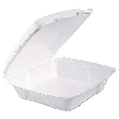 Dart&reg; Foam Hinged Lid Containers