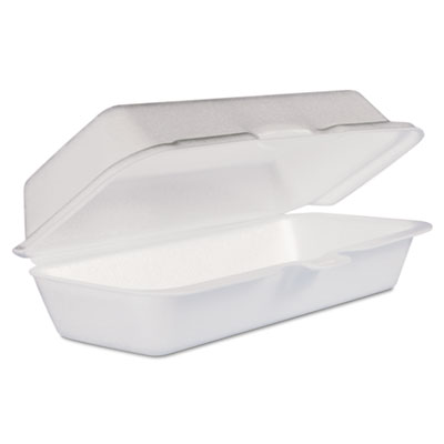 Dart&reg; Foam Hinged Lid Containers
