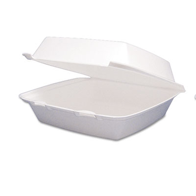Dart&reg; Foam Hinged Lid Containers
