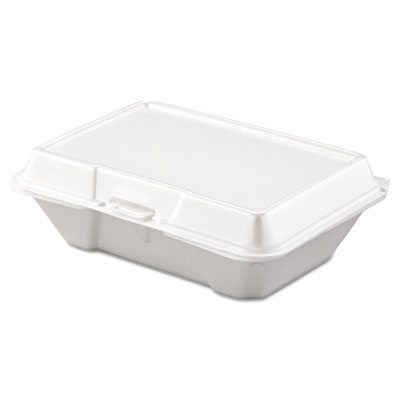 Dart&reg; Foam Hinged Lid Containers