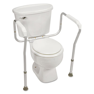 HealthSmart&reg; Toilet Safety Arm Support with BactiX&trade; Antimicrobial