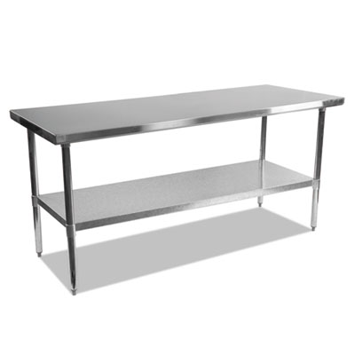 Alera&reg; Stainless Steel Table